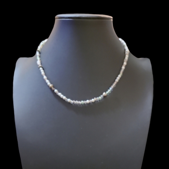 Hand Strung Seed Bead Necklace Lot 3 - Picture 3 of 4